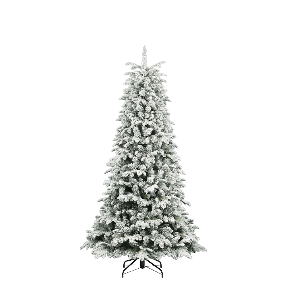 Albero di Natale Parco Innevato in PE e PVC – H 210 e 240 cm