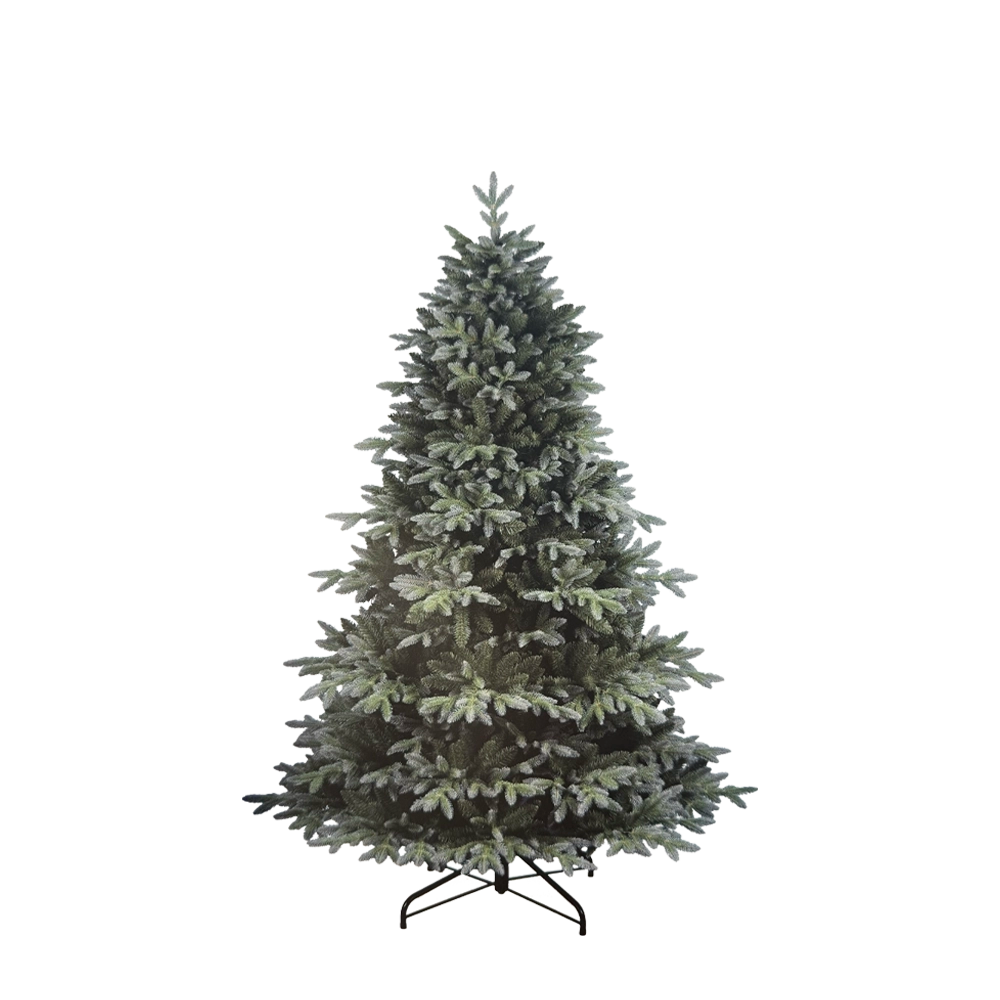 Albero di Natale Picea Argento in PE e PVC – H 210 e 240 cm