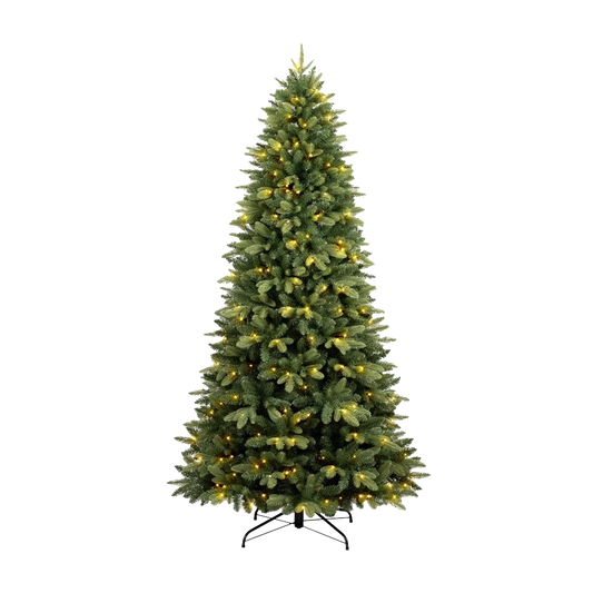 Albero di Natale Artificiale Utah (210 cm) – 350 LED Luce Calda
