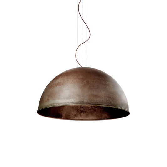 GALILEO Il Fanale - Lampada a Sospensione in Ferro Blu Design Industriale