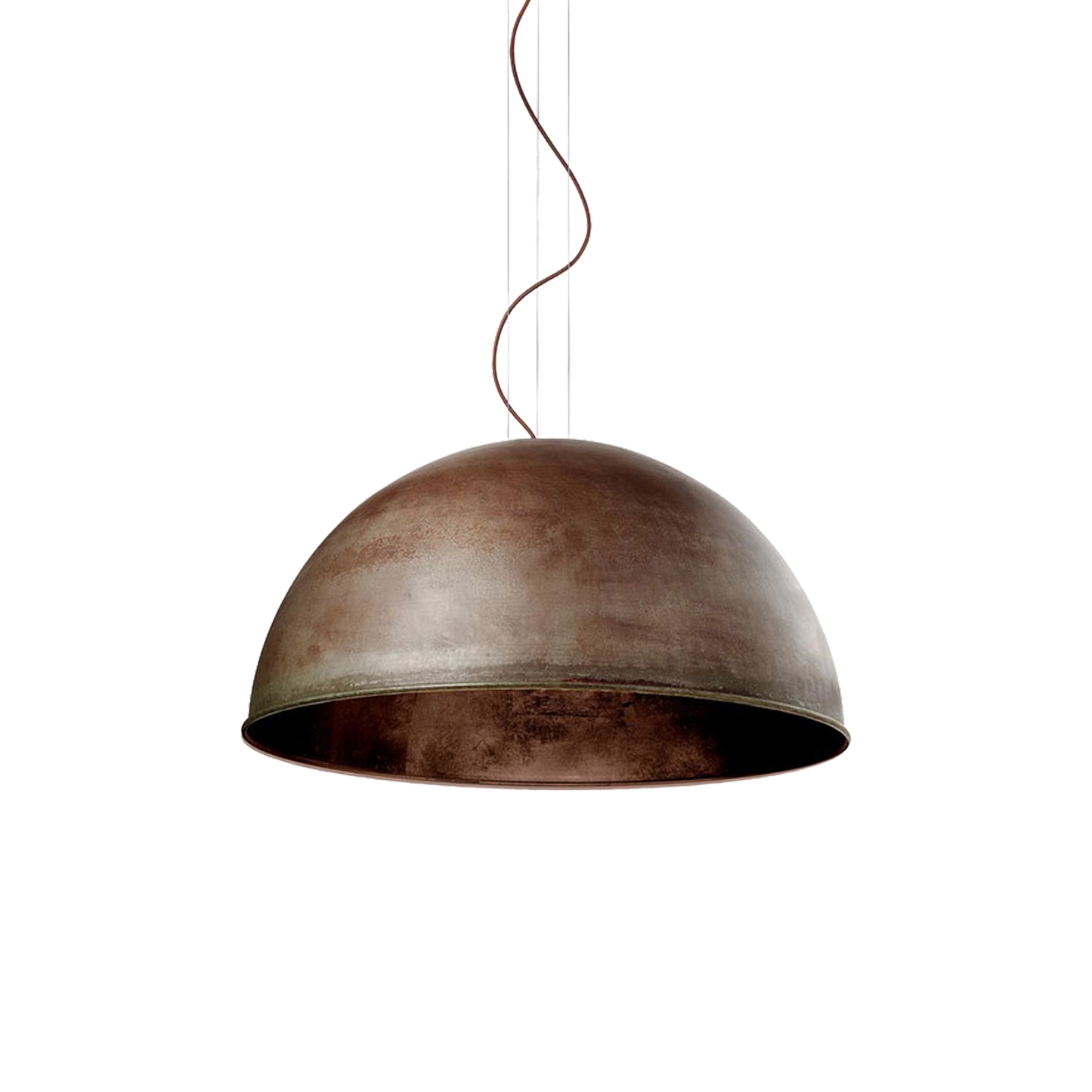 GALILEO Il Fanale - Lampada a Sospensione in Ferro Blu Design Industriale