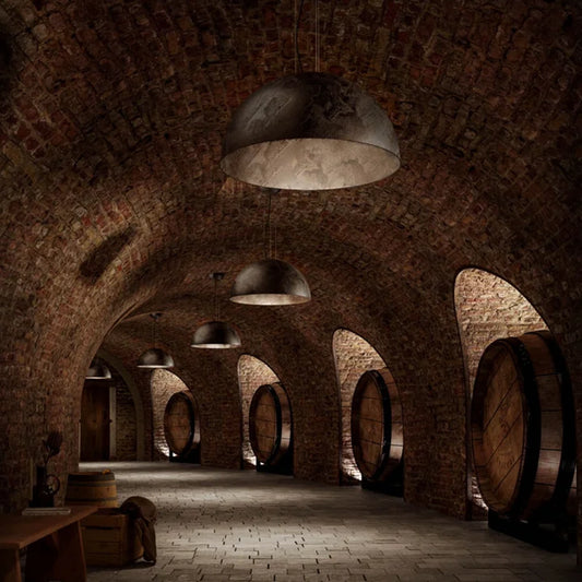 GALILEO Il Fanale - Lampada a Sospensione in Ferro Blu Design Industriale