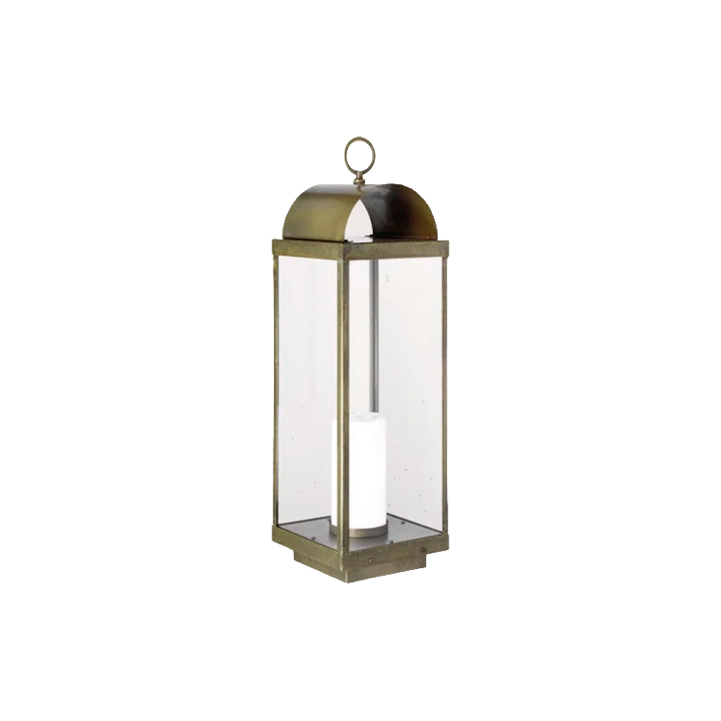 LANTERNE Terra Esterno Il Fanale - Lampada da Giardino in Ottone