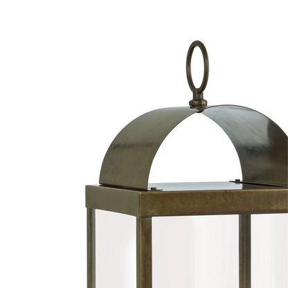 LANTERNE Terra Esterno Il Fanale - Lampada da Giardino in Ottone