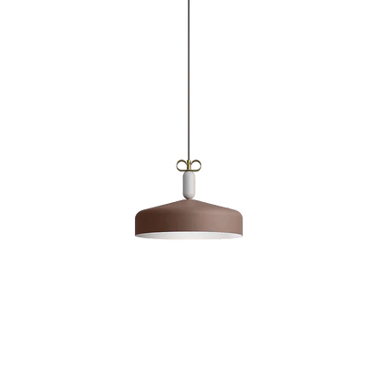 BON TON N2 Il Fanale - Lampada a Sospensione in Ottone e Legno