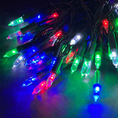 Catena con 20 mini LED bianchi a luce fissa