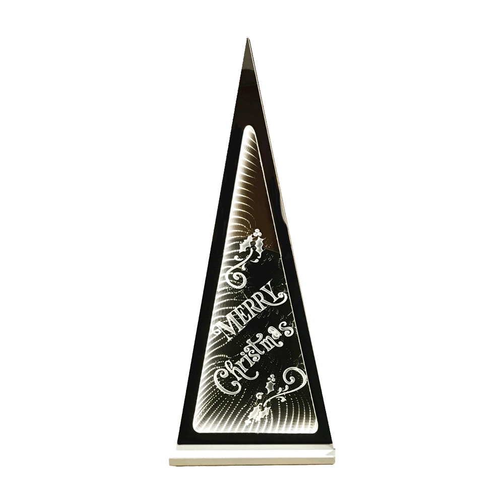 Piramide Luminosa LED 121 cm - Luce Bianco Caldo