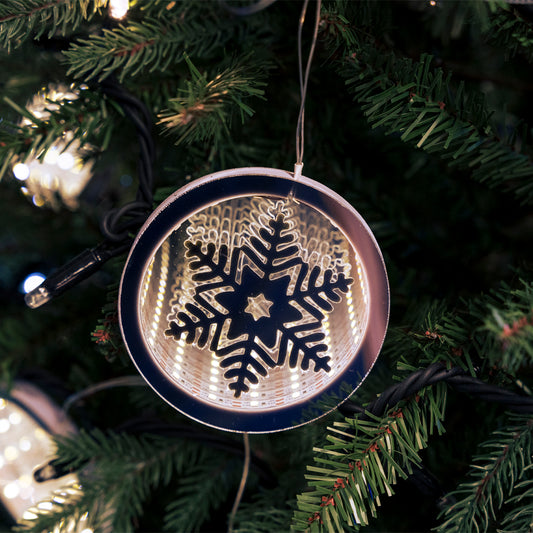 Ghirlanda Luminosa lunga 5?m con 11 Pendenti LED Bianco Caldo