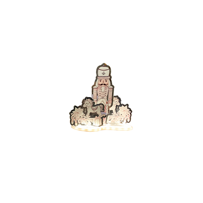 Schiaccianoci 30cm luminoso con LED e Trasformatore