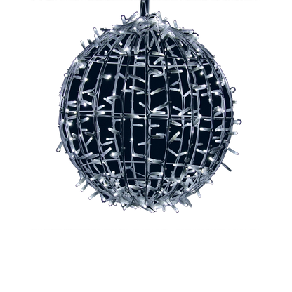 Sfera Luminosa Natalizia LED Lucciolona – Diametri 30, 50, 80 cm (Calda/Bianca)