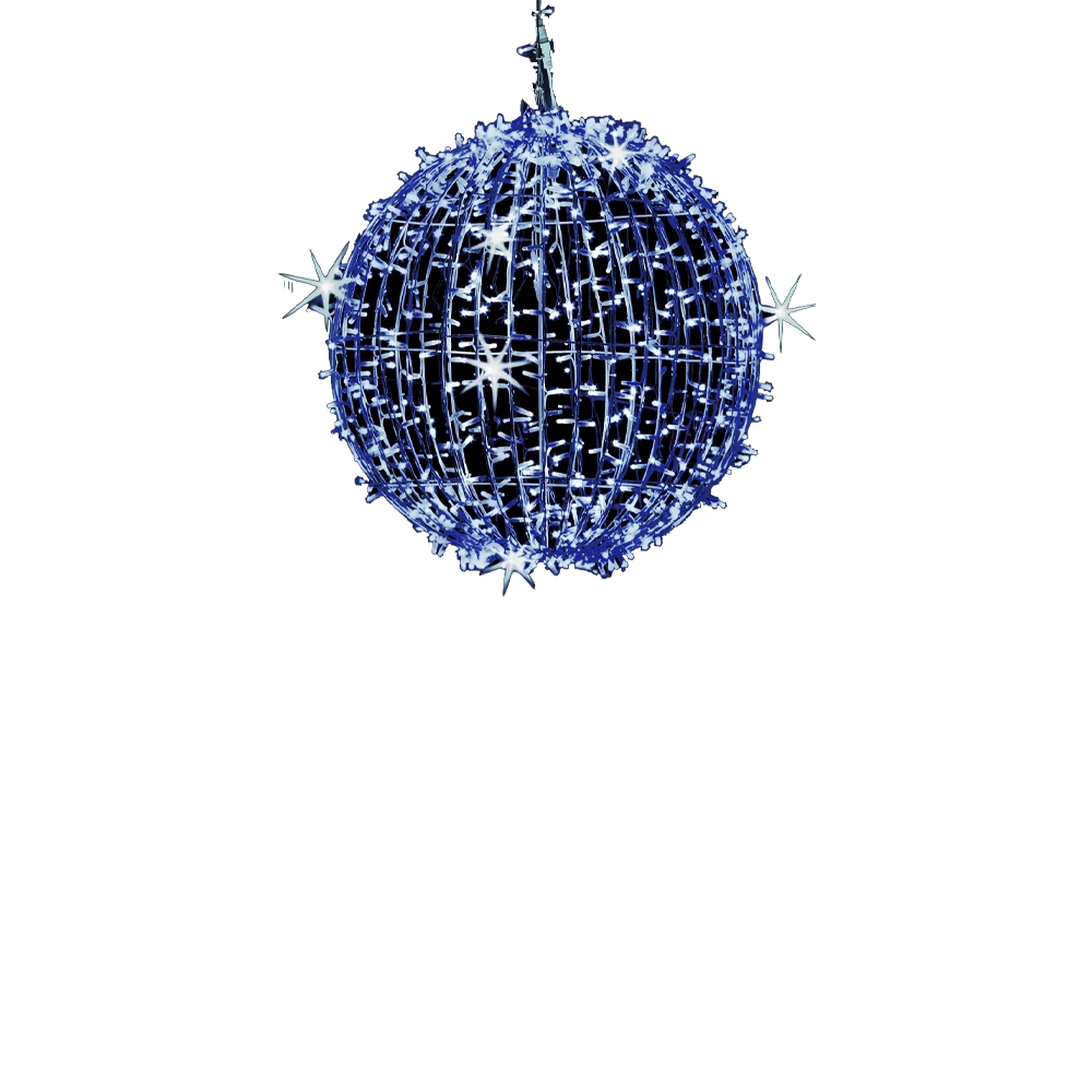 Sfera Luminosa LED Lucciolona Ø30-80cm