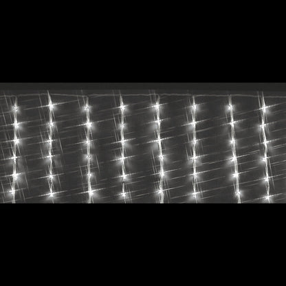 Tenda Luminosa Natalizia 360 LED (6x0,5 m) – Luce Fissa Intensa (Calda/Bianca)