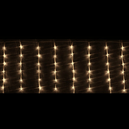 Tenda con 360 LED luce bianca, lunga 6x0,5 m