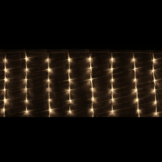 Tenda con 360 LED luce bianca, lunga 6x0,5 m