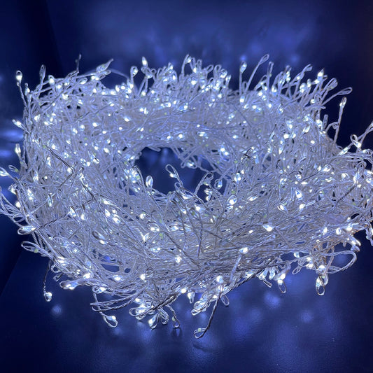 Catena 500 LED Bianco Freddo su Filo di Rame