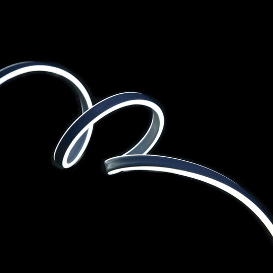 Neon Flex bianco bifacciale da 5 metri con tubo led flessibile