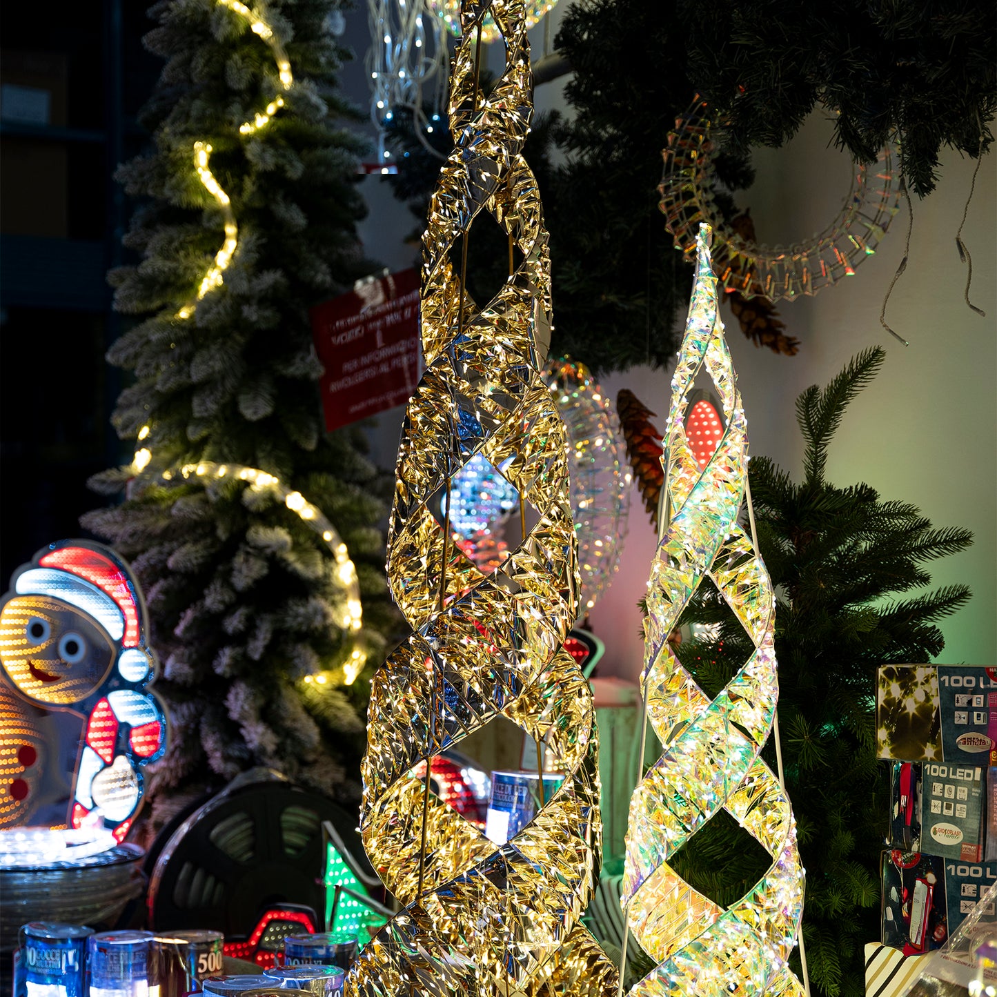Albero di Natale Prestige con Gocce LED