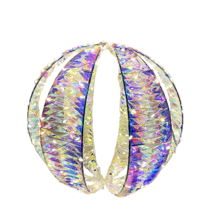 Sfera Luminosa Natalizia Prestige – Gocce LED Scintillanti (Effetto Rainbow o Gold)
