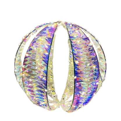 Sfera Luminosa Prestige Rainbow con 300 Gocce LED Multicolore