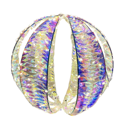 Sfera Luminosa Prestige Rainbow con 300 Gocce LED Multicolore