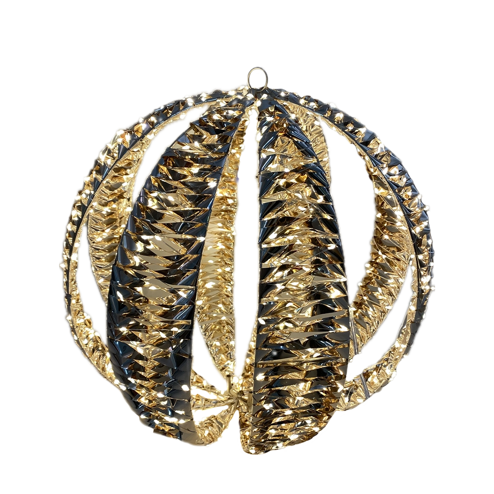 Sfera Luminosa Prestige Rainbow con 300 Gocce LED Multicolore