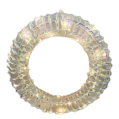 Corona Natalizia Luminosa effetto Rainbow con 600  LED Multicolore