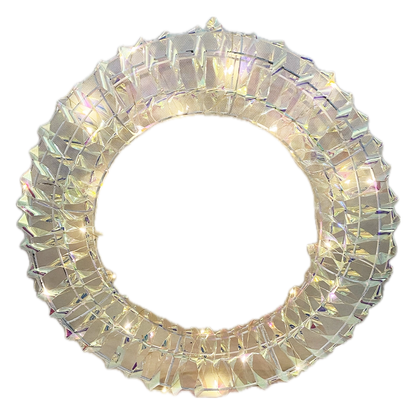 Corona Natalizia Luminosa effetto Rainbow con 600  LED Multicolore