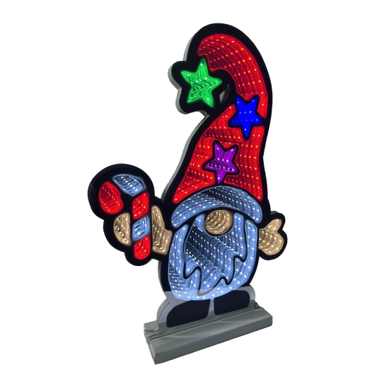 Gnomo Luminoso 60 cm Infinity Light LED Multicolor