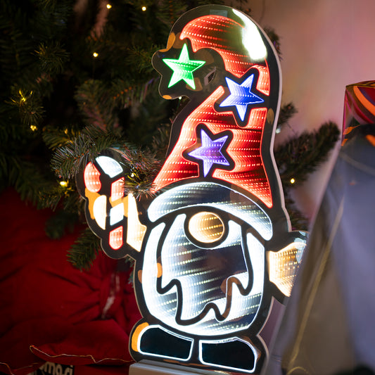 Gnomo Luminoso 60 cm Infinity Light LED Multicolor