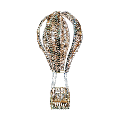 Mongolfiera Prestige Gold con 210 LED bianco caldo