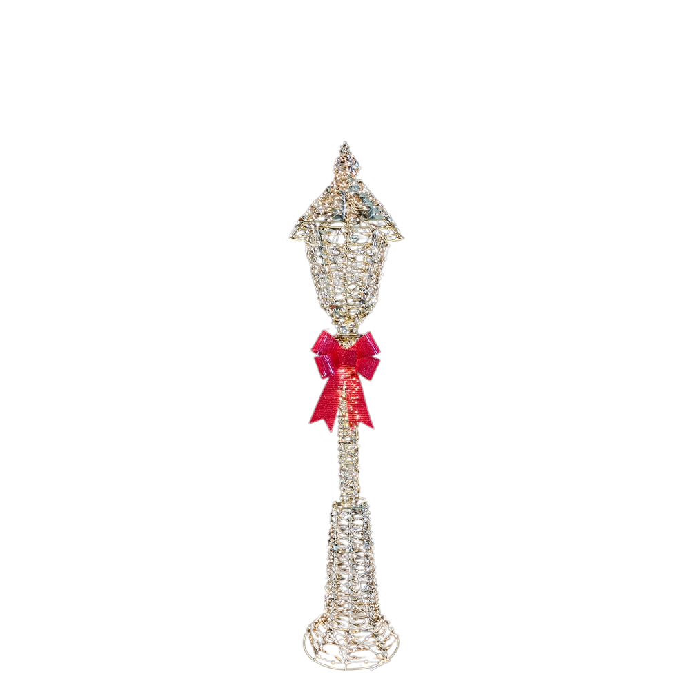 Lampione Prestige Gold 90cm led bianco caldo