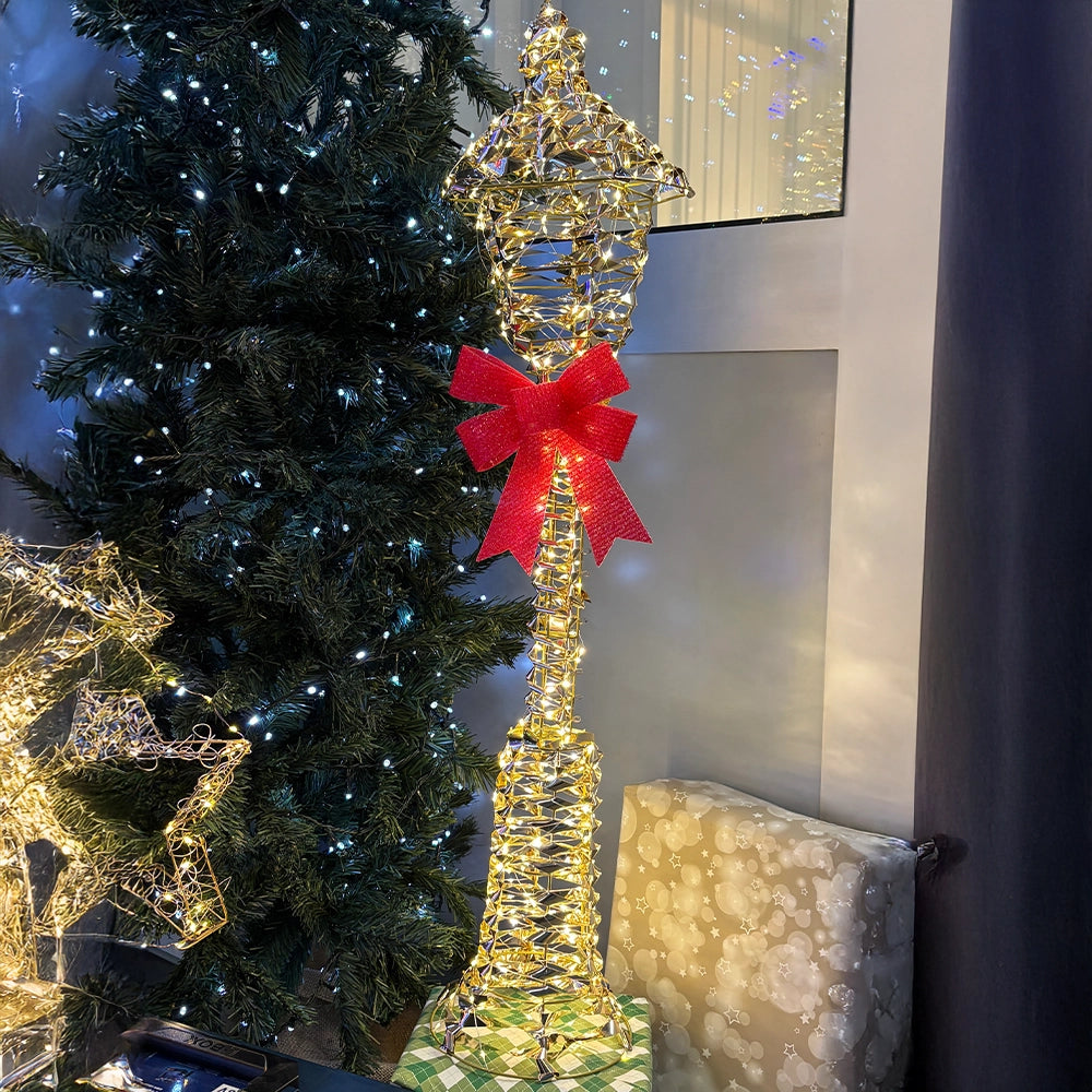 Lampione Prestige Gold 90cm led bianco caldo