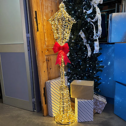 Lampione Prestige Gold 90cm led bianco caldo