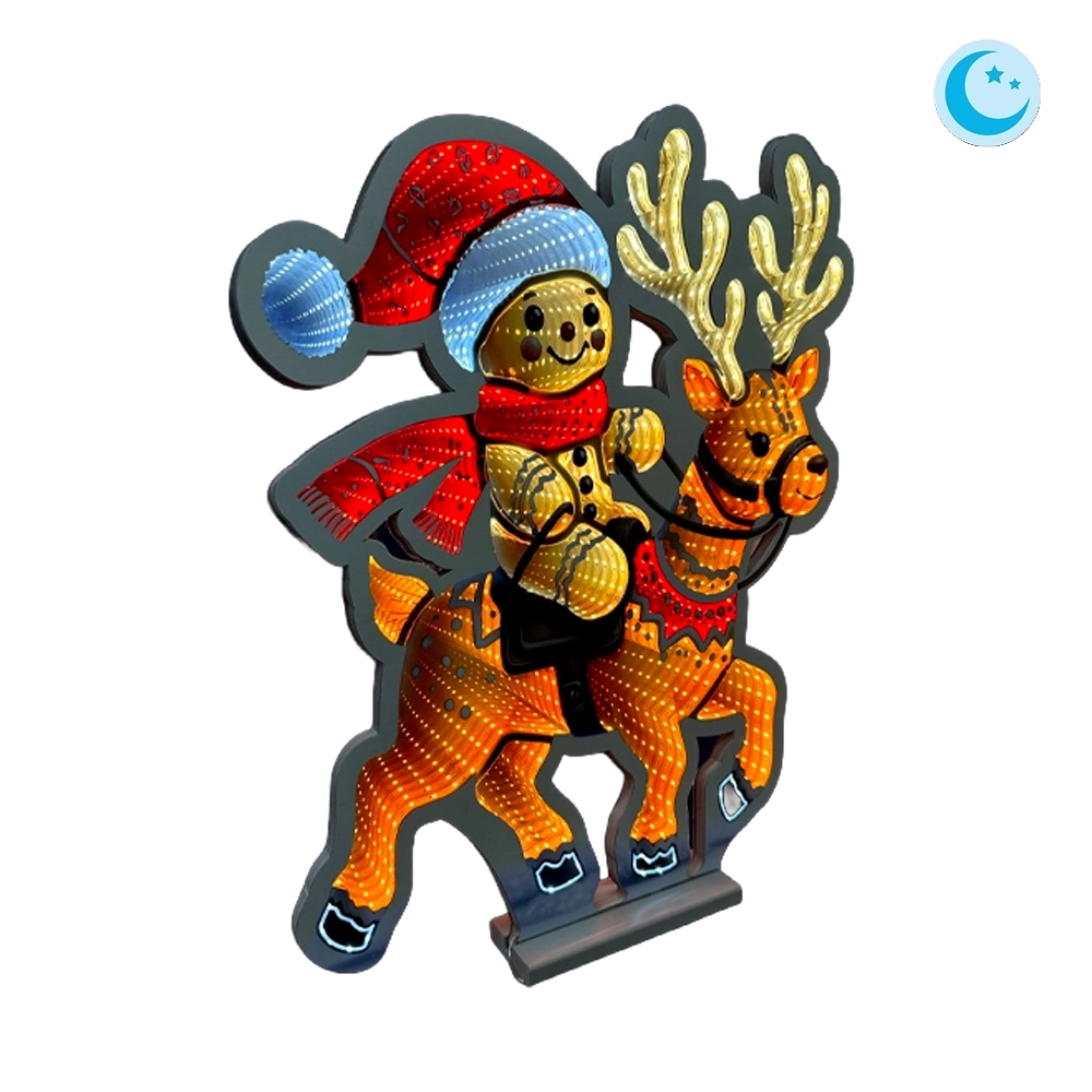 Gingerbread su Renna Infinity D&N LED 60 cm