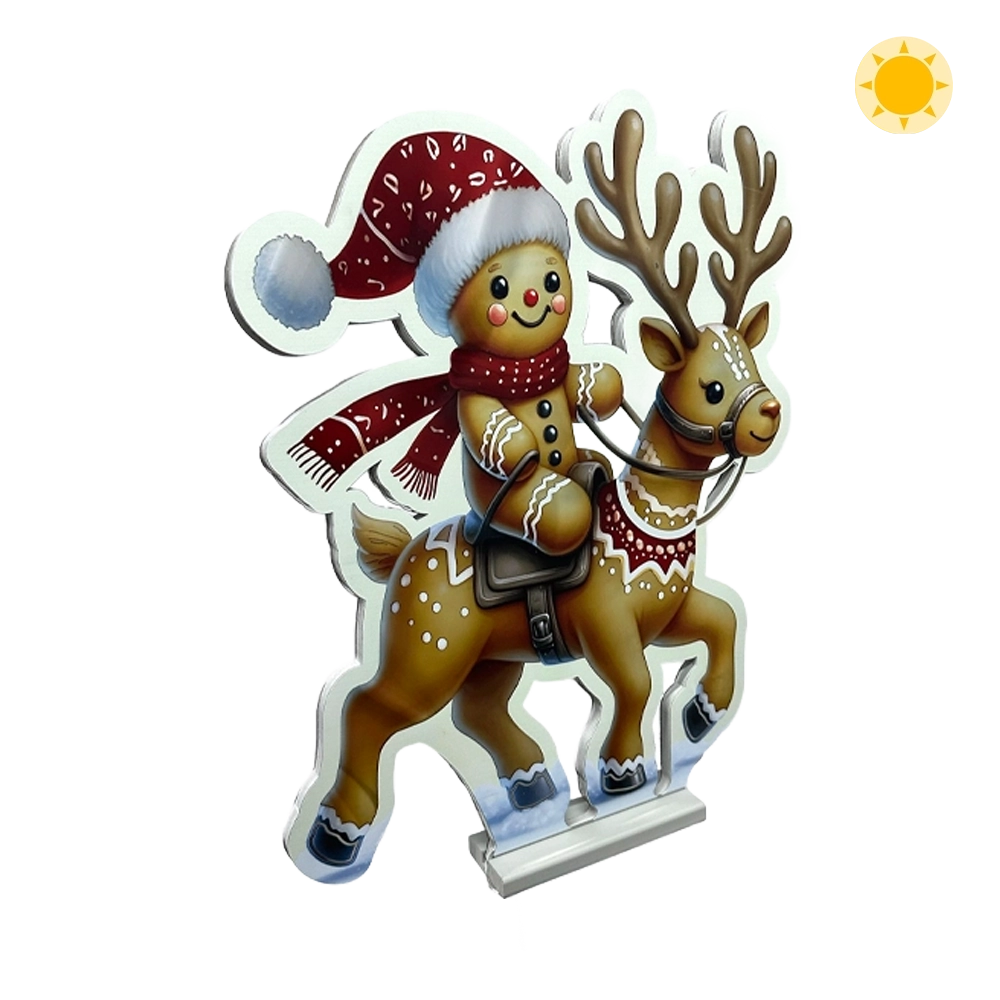 Gingerbread su Renna Infinity D&N LED 60 cm
