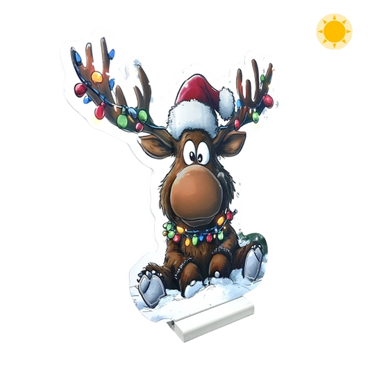Renna Cartoon Luminosa Infinity D&N LED 60 cm