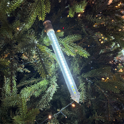Tubo Nevicata con LED Bianchi