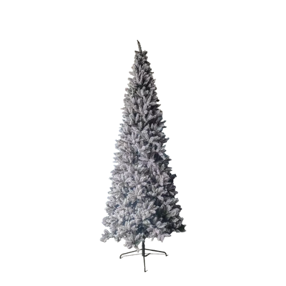 Albero di Natale Artificiale Monte Fuji Slim Innevato – Slanciato ed Elegante (H 210 cm / 240 cm)