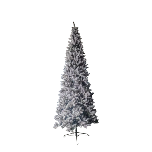 Albero di Natale Artificiale Monte Fuji Slim Innevato – Slanciato ed Elegante (H 210 cm / 240 cm)