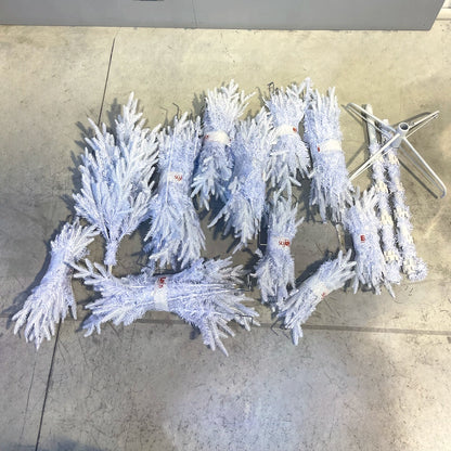 Albero di Natale Artificiale Patagonia Bianco – Iper-Realistico e Folto (H 180 cm / 210 cm)