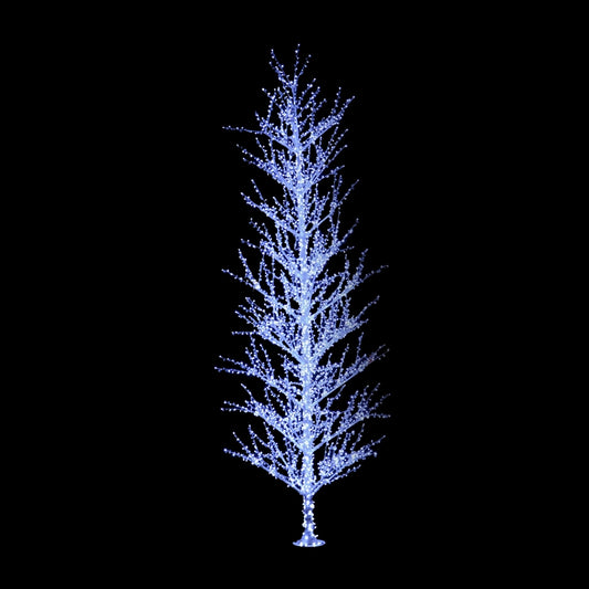Abete Artificiale Luminoso 460cm con LED Bianchi
