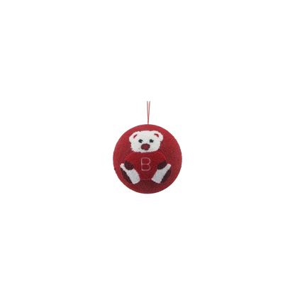 Sfera Decorativa Crystal Chic 20cm Rossa