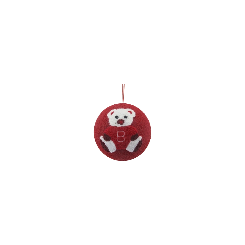 Sfera Decorativa Crystal Chic 20cm Rossa