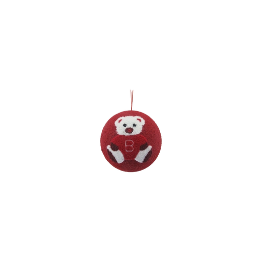 Sfera Decorativa Crystal Chic 20cm Rossa