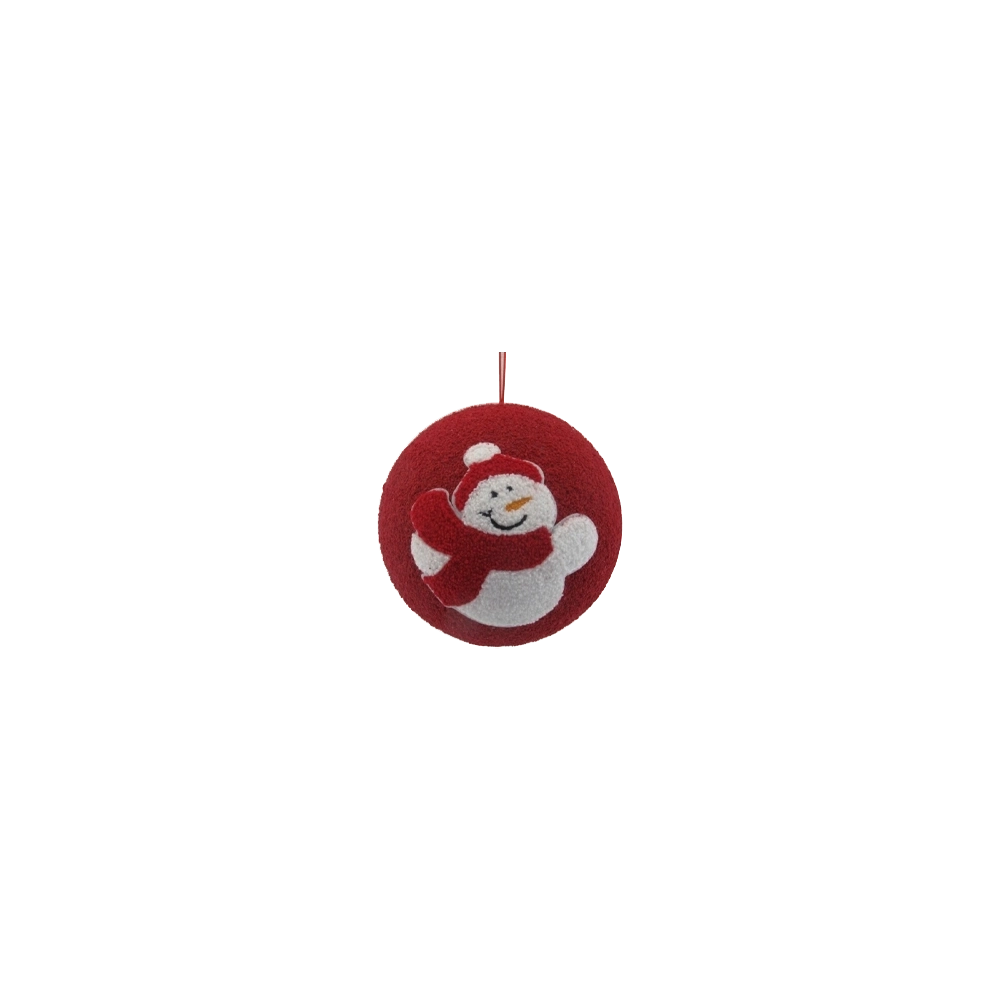 Sfera Decorativa Crystal Chic 20cm Rossa