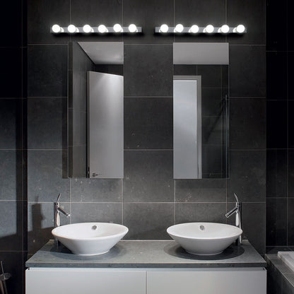 PRIVÉ AP6 Ideal Lux 045627 - Applique specchio 6 luci cromo