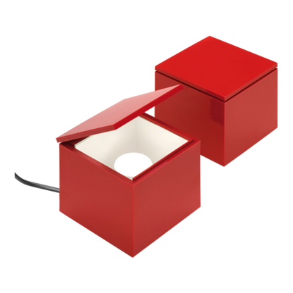 Lampada da Comodino Cubo Luce Bianco Opaco | Cini & Nils LLCACCNCUB.00136