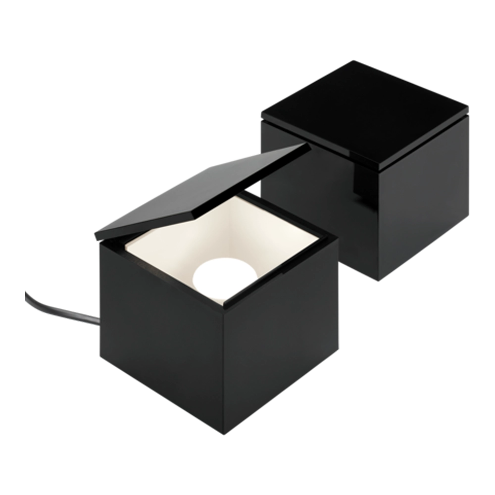 Lampada da Comodino Cubo Luce Bianco Opaco | Cini & Nils LLCACCNCUB.00136