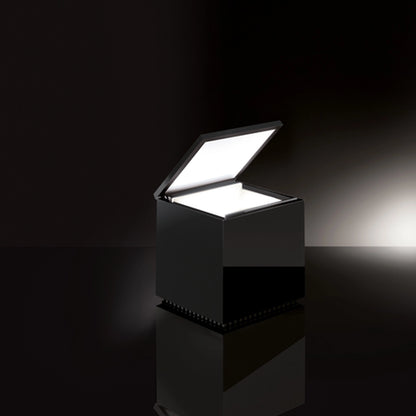 Lampada da Comodino Cubo Luce Bianco Opaco | Cini & Nils LLCACCNCUB.00136