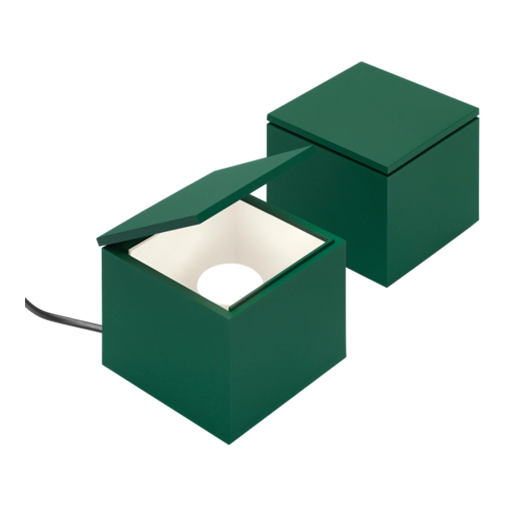 Lampada da Comodino Cubo Luce Bianco Opaco | Cini & Nils LLCACCNCUB.00136